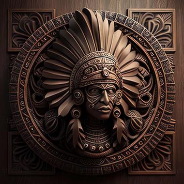 3D model aztec (STL)